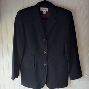 Professional navy blue designer blazer